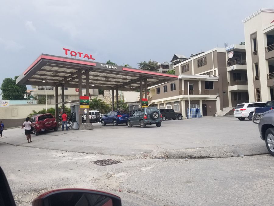 Total service station